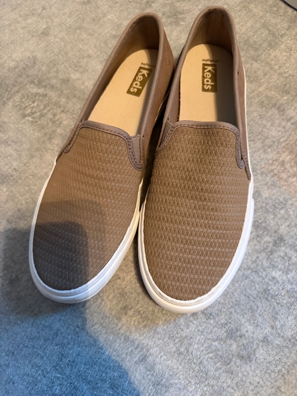 Keds slip ons worn once size 9